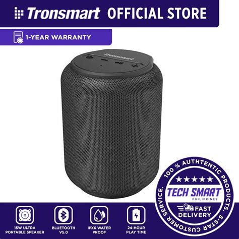 Tronsmart T6 Mini 15W Ultra Portable Speaker with 24 Hours .